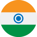 india flag round icon