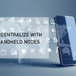 Decentralize blockchain with handheld devices running nodes